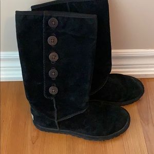Genuine black suede Ugg’s for spring/fall